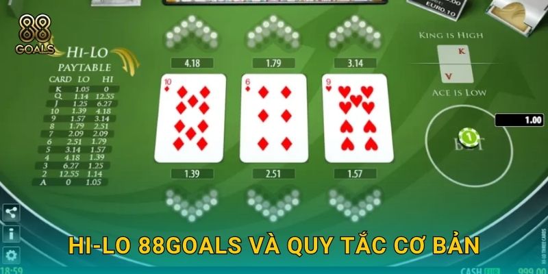 Hi-Lo 88goals và quy tắc cơ bản