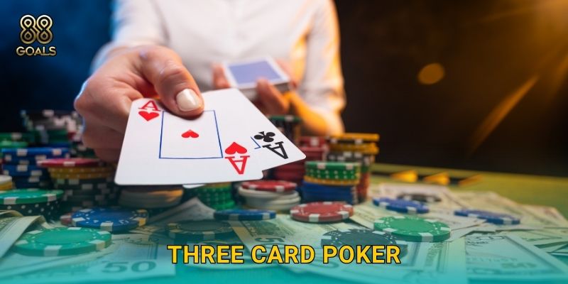 Three Card Poker – Thắng nhanh trong 3 lá bài tại 88goals